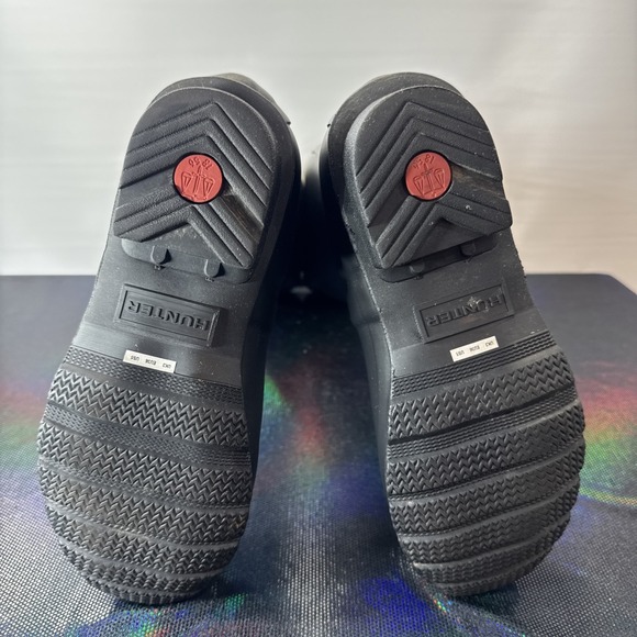 Hunter Boots Women's Size 5M Black Original Tall Rain w/box - Picture 7 of 16